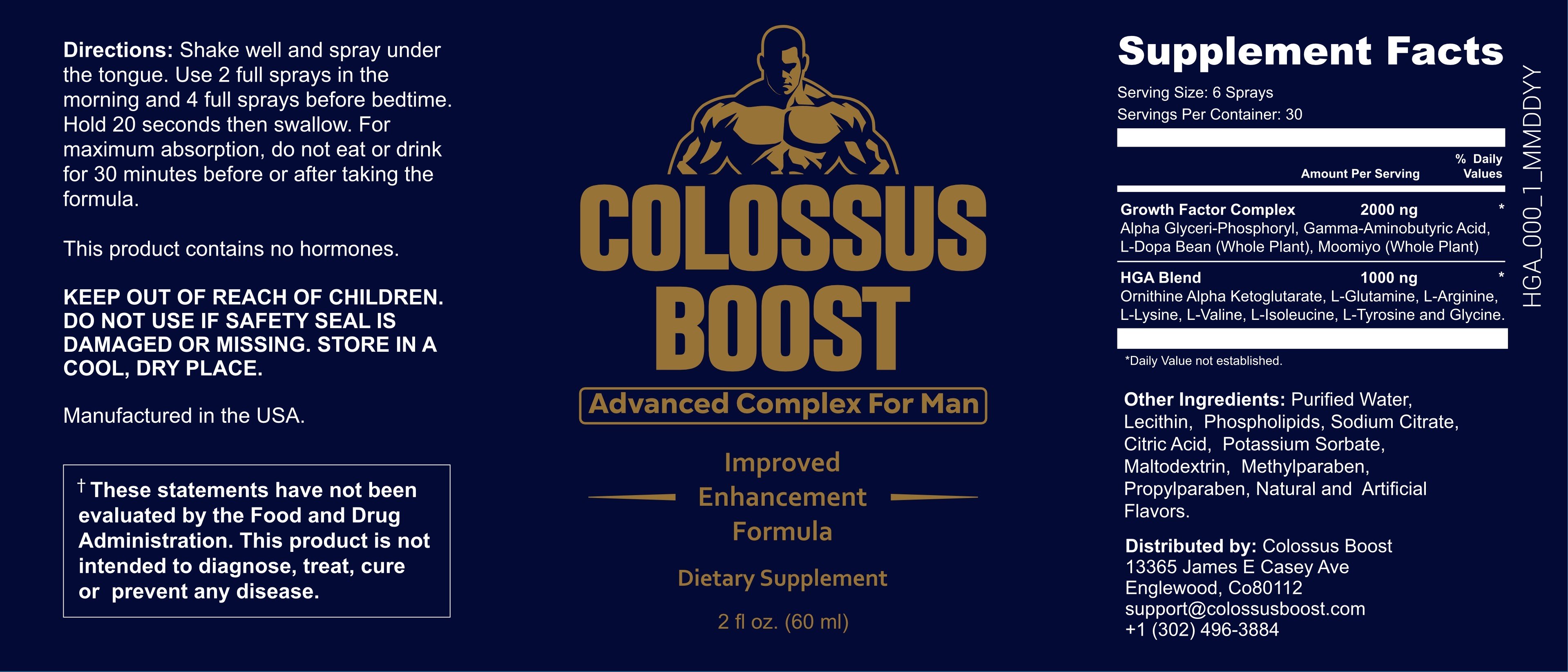 Label Colossus Boost